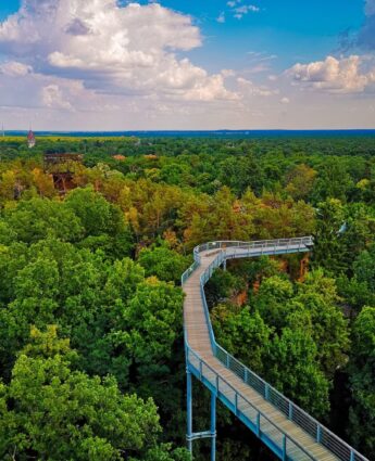 La passerelle de Beelitz Heilstatten