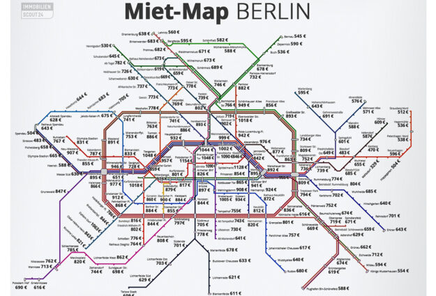 La carte des loyers berlinois