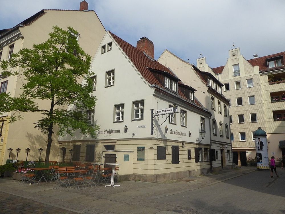La taverne Zum Nußbaum dans le Nikolaiviertel