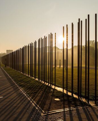 Une partie du Mémorial du Mur de Berlin