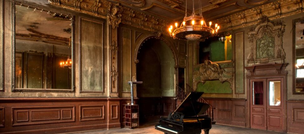 Claerchens Ballhaus Spiegelsaal Piano